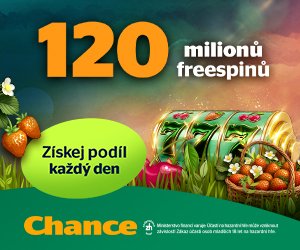 Chance — Freespinmánie o 120 milionů