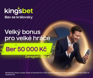 Kingsbet — highroller bonus až 50 000 Kč
