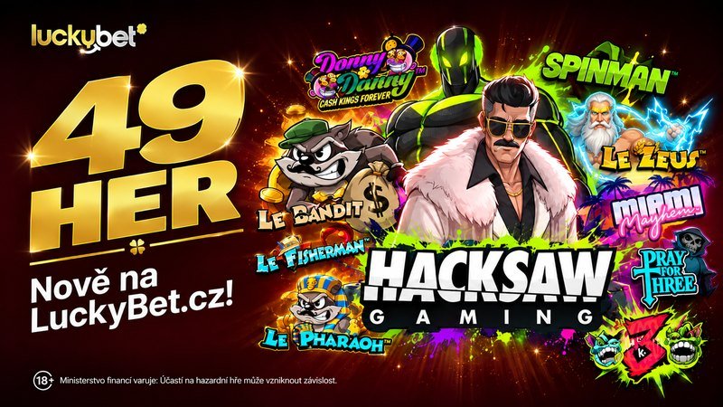 LuckyBet — 49 her od Hacksaw Gaming nově v nabídce